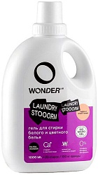 Wonderlab Гель для стирки изделий из белых и цветных тканей Laundry Stooorm Пудра и Иланг-иланг 1 л