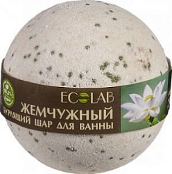 Ecolab Бурлящий шар для ванны Белый лотос и Пальмроза