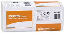 Katrin Basic One Stop M2 2-слойные бумажные полотенца стандартного качества 145 листов