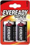 Energizer Батарейка Eveready Super Heavy Duty D/R20 2 шт
