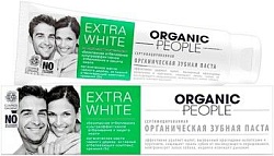 Organic people Зубная паста Extra White 100 г