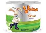 Veiro Linia Classic Туалетная бумага 2-слойная 4 рулона белая