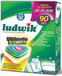 Ludwik ALL in one Ultimate Power Таблетки для посудомоечных машин 90 шт