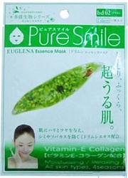 Pure Smile Living Essences Регенерирующая маска для лица с эссенцией эвглены зелёной 23 мл