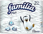Famillia Plus Туалетная бумага 2 сл. 12 шт. Белая