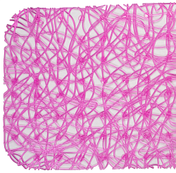Антискользящий коврик для ванны Lux розовый 52х52 см 0260