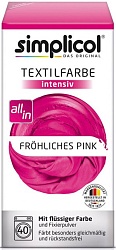 Simplicol Intensiv Краска для окрашивания одежды и тканей розовая
