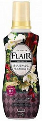 Kao Flair Fragrance Velvet & Flower Кондиционер для белья с антибактериальным эффектом с нежным цветочным ароматом 570 мл
