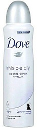 Dove Дезодорант-антиперспирант для женщин Невидимый аэрозоль 150 мл