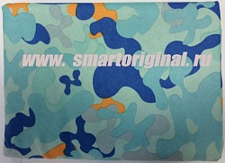Smart Microfiber Полотенце семейное 85 х 175 см камуфлированное голубое