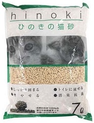 Pet Pro Japan Древесный наполнитель Hinoki для биотуалета для кошек 7 л