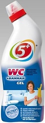5+ Чистящее средство WC + Ванная gel