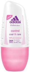 Adidas Дезодорант антиперcпирант роликовый для женщин Cool & Care Control 50 мл