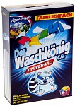 Der Waschkonig Универсальный стиральный порошок для стирки всех видов белья любым способом в картоне 61 стирка 4,875 кг