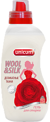 Unicum Гель для стирки шерсти, шёлка и деликатных тканей 750 мл