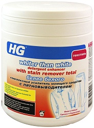 HG Комплексный усилитель моющего средства "Белее белого" с пятновыводителем 0,4 кг