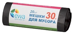 Ewa Мешки для мусора 30 л 20 шт.
