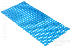 Антискользящий коврик для ванны Rondo голубой 72 х 36 см  0159