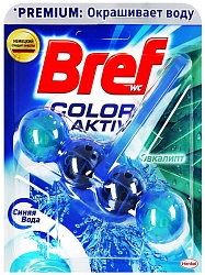 Bref Color Aktiv Чистящая подвеска для унитаза Эвкалипт 50 г