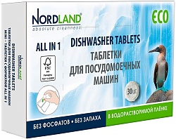 Nordland Таблетки для посудомоечных машин All in 1 30 шт