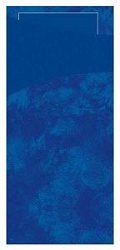 Duni Конверт с 2-хслойными салфетками синий 33 см 100 шт