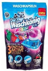 Der Waschkonig C.G. Waschkapseln Universal Капсулы для стирки цветных вещей 30 шт 510 гр на 30 стирок