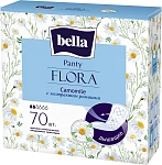 BELLA Прокладки ежедневные PANTY FLORA Camomile с экстрактом ромашки 70 шт.