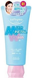Kose Cosmeport Softymo Mineral Wash Очищающая пенка для умывания c цветочным ароматом 130 г