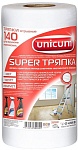 Unicum тряпка Super красная этикетка 140 листов/рул 25х30 см