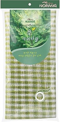 Sewon CNS Norang Mugwort Massage Shower Towel Массажная мочалка с полынью жёсткая 30 х 98 см