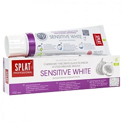 Splat Professional зубная паста Sensitive White 100 мл