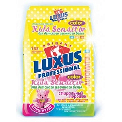 Luxus Professional Универсальный стиральный порошок для детского цветного белья концентрат 1 кг