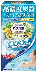 Hakugen Earth Hers Bath labo Premium Cool Соль для ванны освежающая с охлаждающим эффектом, углекислым газом с гиалуроновой кислотой аромат мяты, ананаса, плюмерии и вербены 6 таблеток