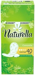 Naturella Normal Женские гигиенические прокладки Camomile 40 шт