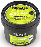 Organic shop Kitchen Мыло для душа освежающее густое для волос и тела Bath Singer 100 мл