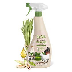 Bio-Mio Bio-Kitchen Cleaner чистящий спрей для кухни Лемонграсс 500 мл