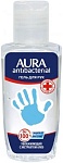 Aura Гель санитайзер для рук с антисептическим эффектом Алоэ 50 мл