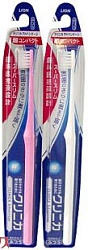 Lion Зубная щётка с плоским срезом с тонкой ручкой Clinica Advantage суперкомпактная жёсткая