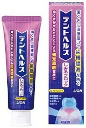Lion Антибактериальная лечебно-профилактическая зубная паста Dent Health Stinging Block для чувствительных зубов с мягким травяным вкусом 90 г