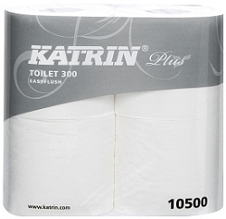 Katrin Plus Toilet 300 EasyFlush® 2-хслойная быстрорастворимая туалетная бумага премиум качества