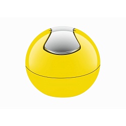 Spirella Контейнер для мусора Bowl Shiny жёлтый