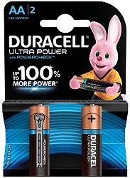 Duracell Батарейка UltraPower AA 2 шт
