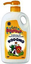Kodomo Шампунь + кондиционер для детей Lion с дозатором 750 мл