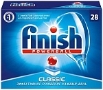 Finish Classic Средство для мытья посуды в посудомоечных машинах в таблетках 28 шт