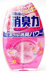 ST Shoushuuriki Жидкий дезодорант–ароматизатор для комнат c цветочным ароматом 400 мл