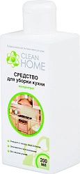 Clean Home Средство для уборки кухни концентрат антижир 200 мл