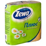 Zewa туалетная бумага "Плюс" 2-хслойная с ароматом ромашки 4 шт.