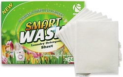 Xisi Стиральный порошок Smart wash в растворимых салфетках 24 шт