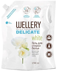 Wellery Delicate white Гель для стирки белых вещей (дойпак) 1,7 л