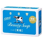 Cow Молочное освежающее туалетное мыло с прохладным ароматом жасмина Beauty soap 130 г